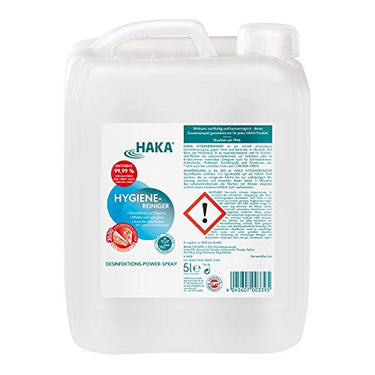 HAKA Hygiene Cleaner Spray Refill, removes bacteria and viruses up to 99%, 5 l on sale